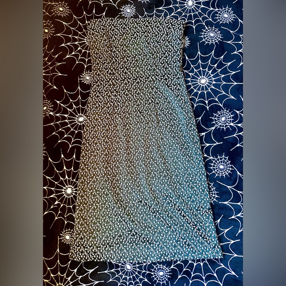 Vintage 90s Strapless Floral Dress | I.L.U.